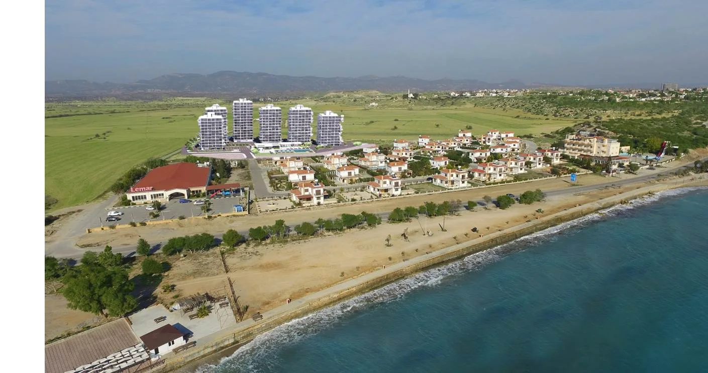 Abelia Residence and the coastline