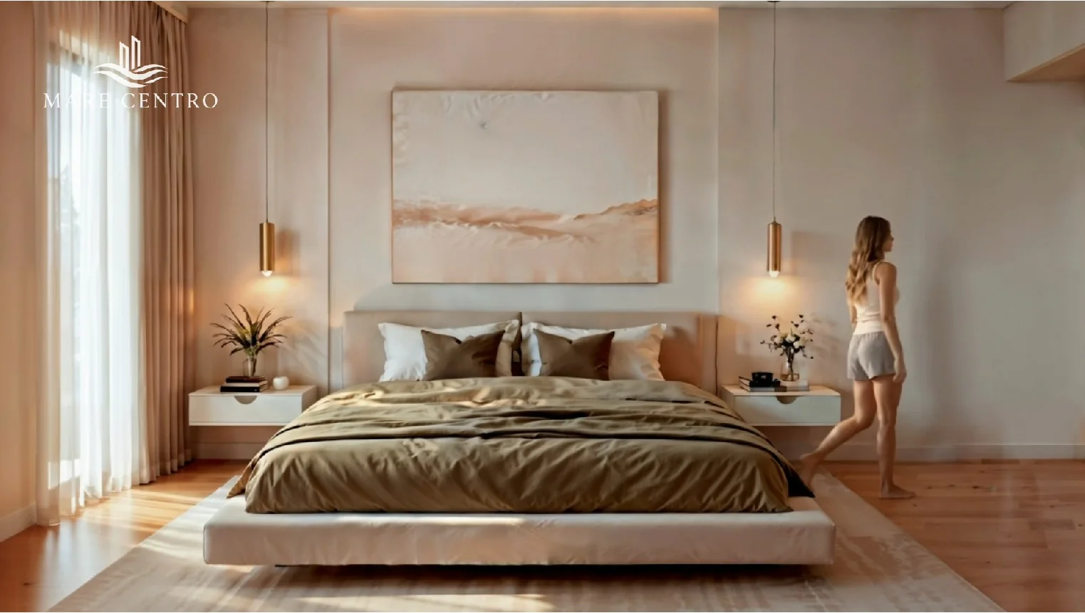 A bedroom at Centro Mare