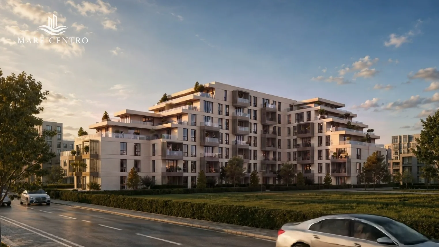 Centro Mare seen from the street