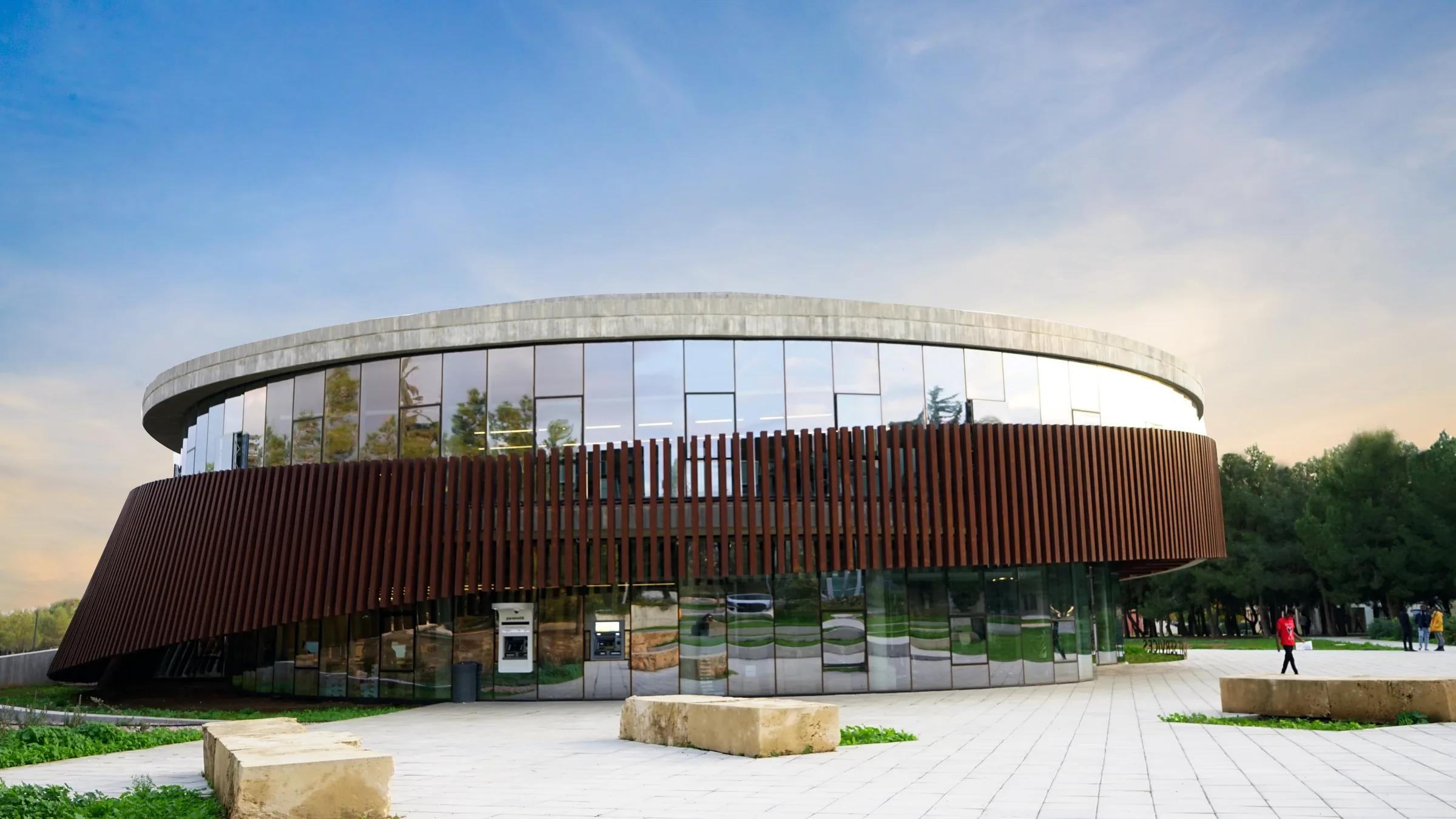 Student services building at Cyprus International University