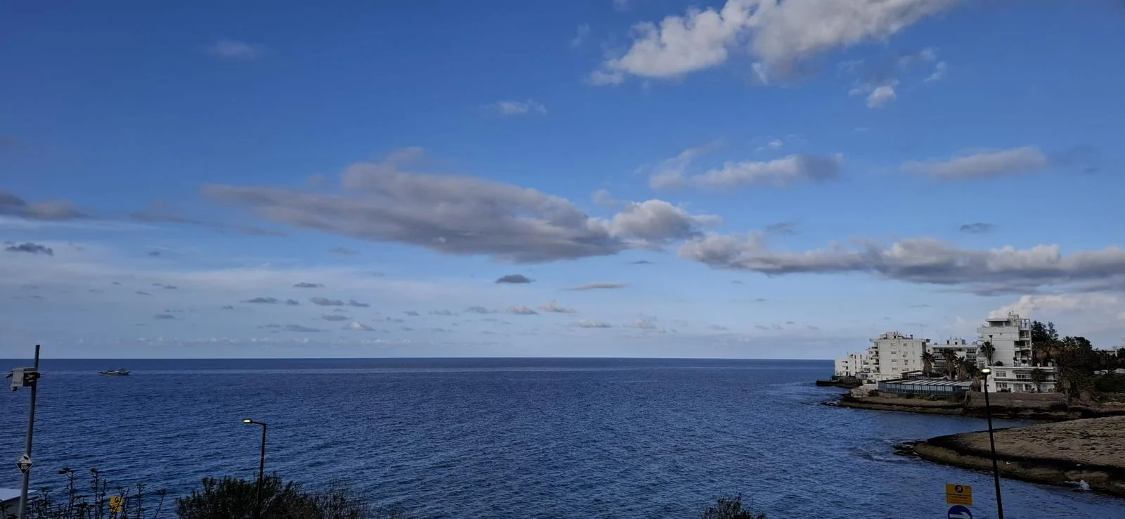 The Mediterranean from the Northern Cyprus coast