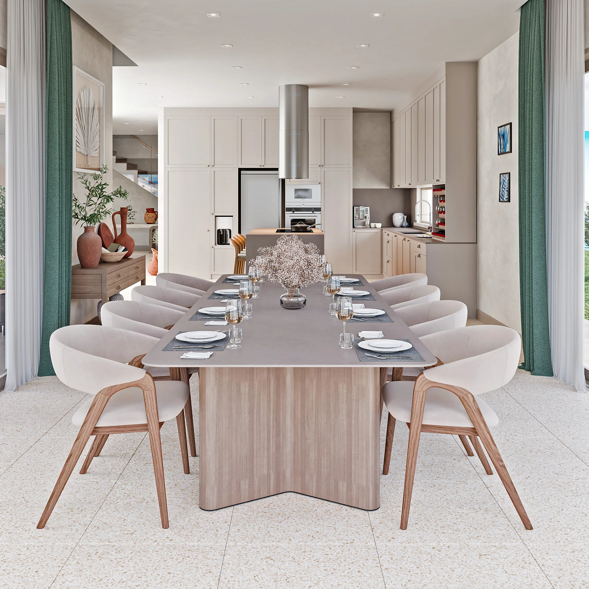 4+1 Villa A, Dining area