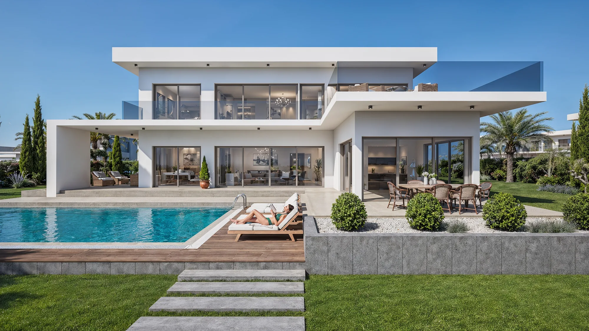 4+1 Villa A, Exterior