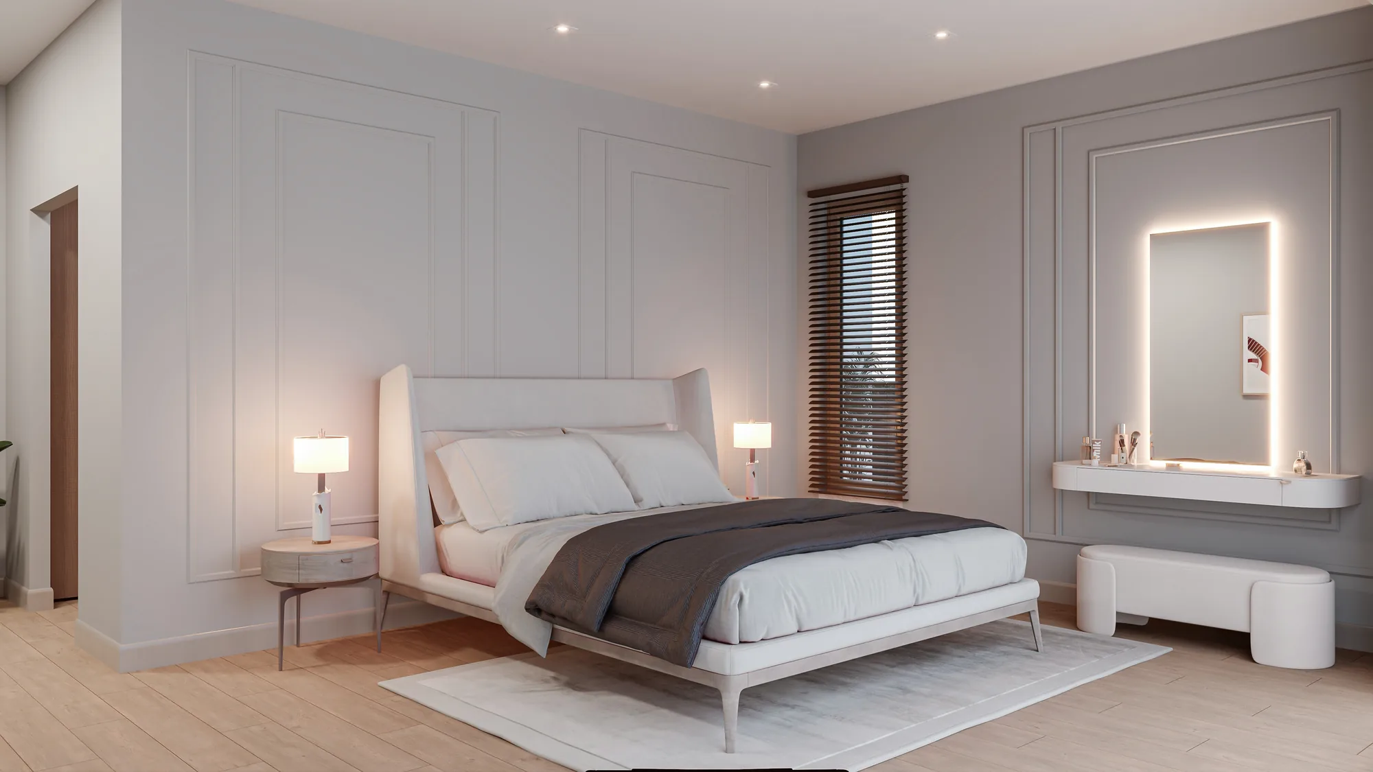 4+1 Villa A, Master bedroom