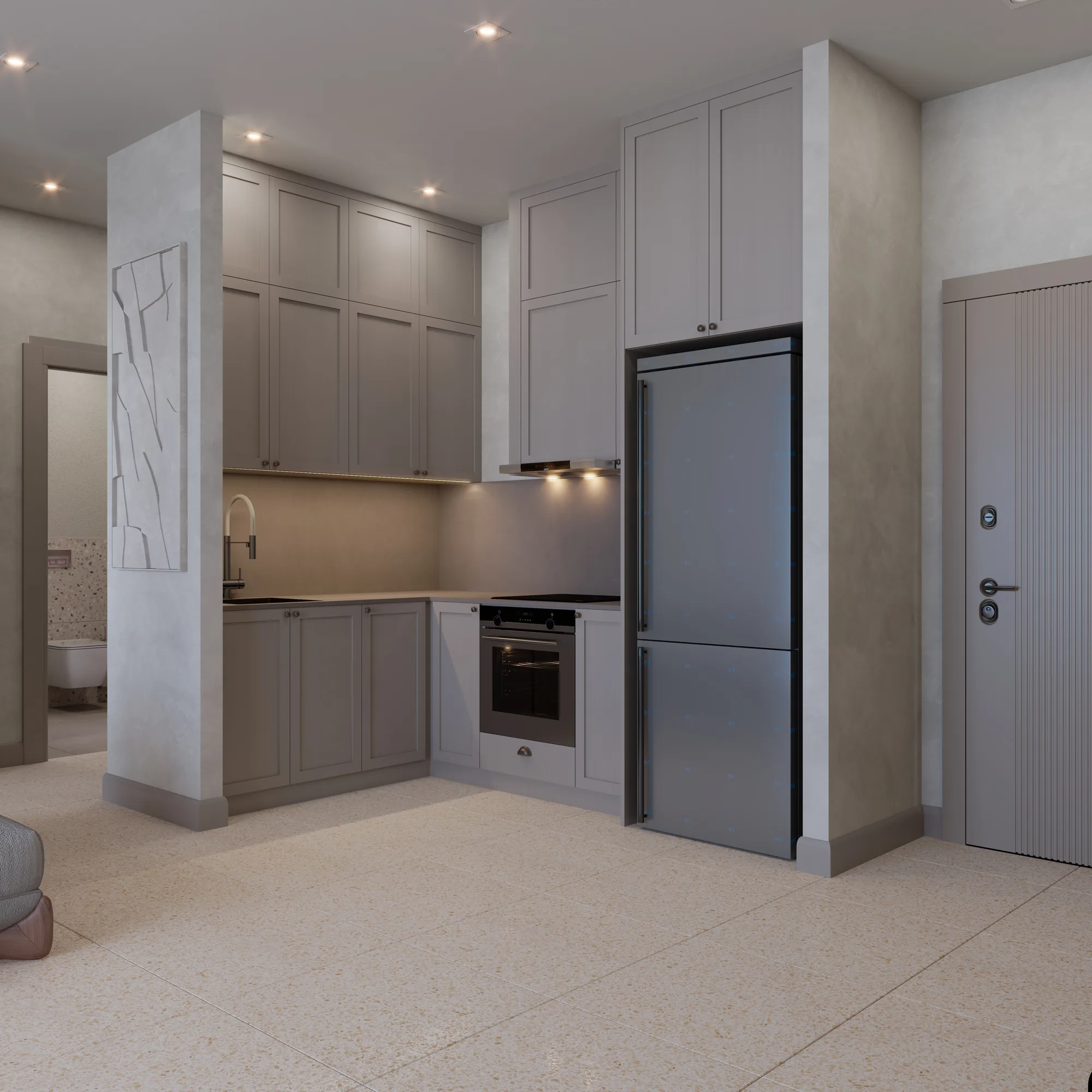 1+1 Garden, Kitchen