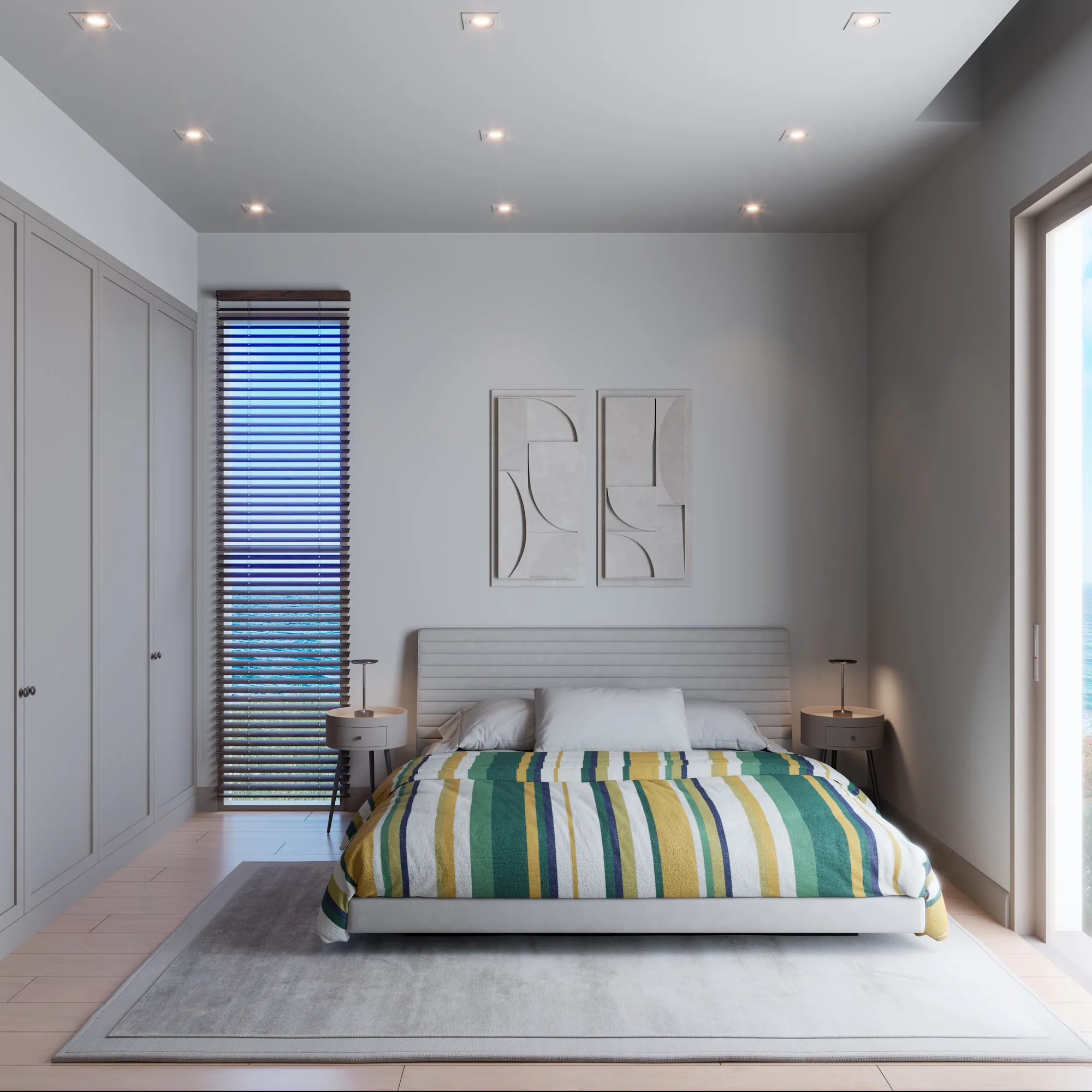 2+1 Garden A, Bedroom