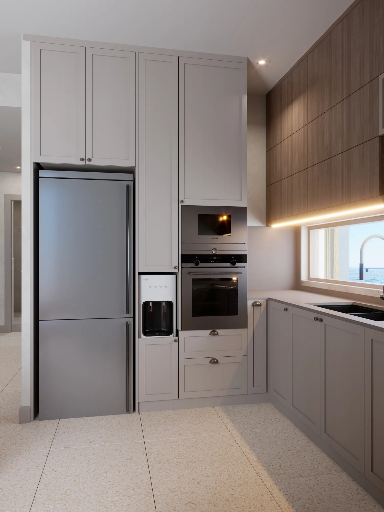 2+1 Garden A, Kitchen
