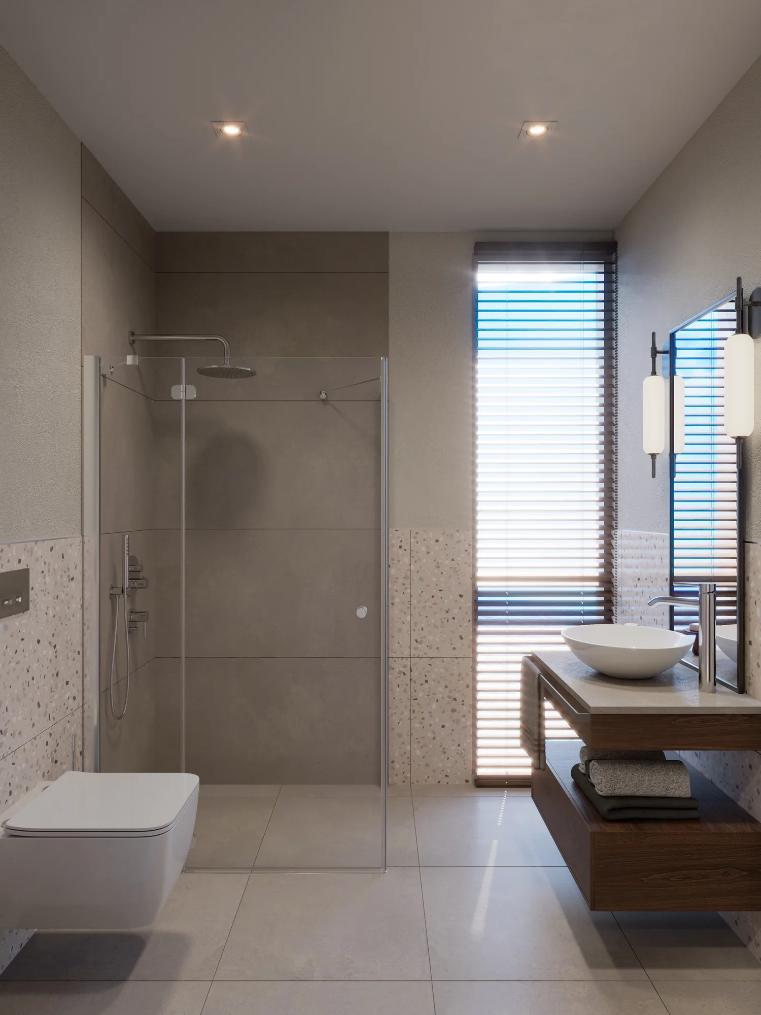 2+1 Penthouse, Bathroom