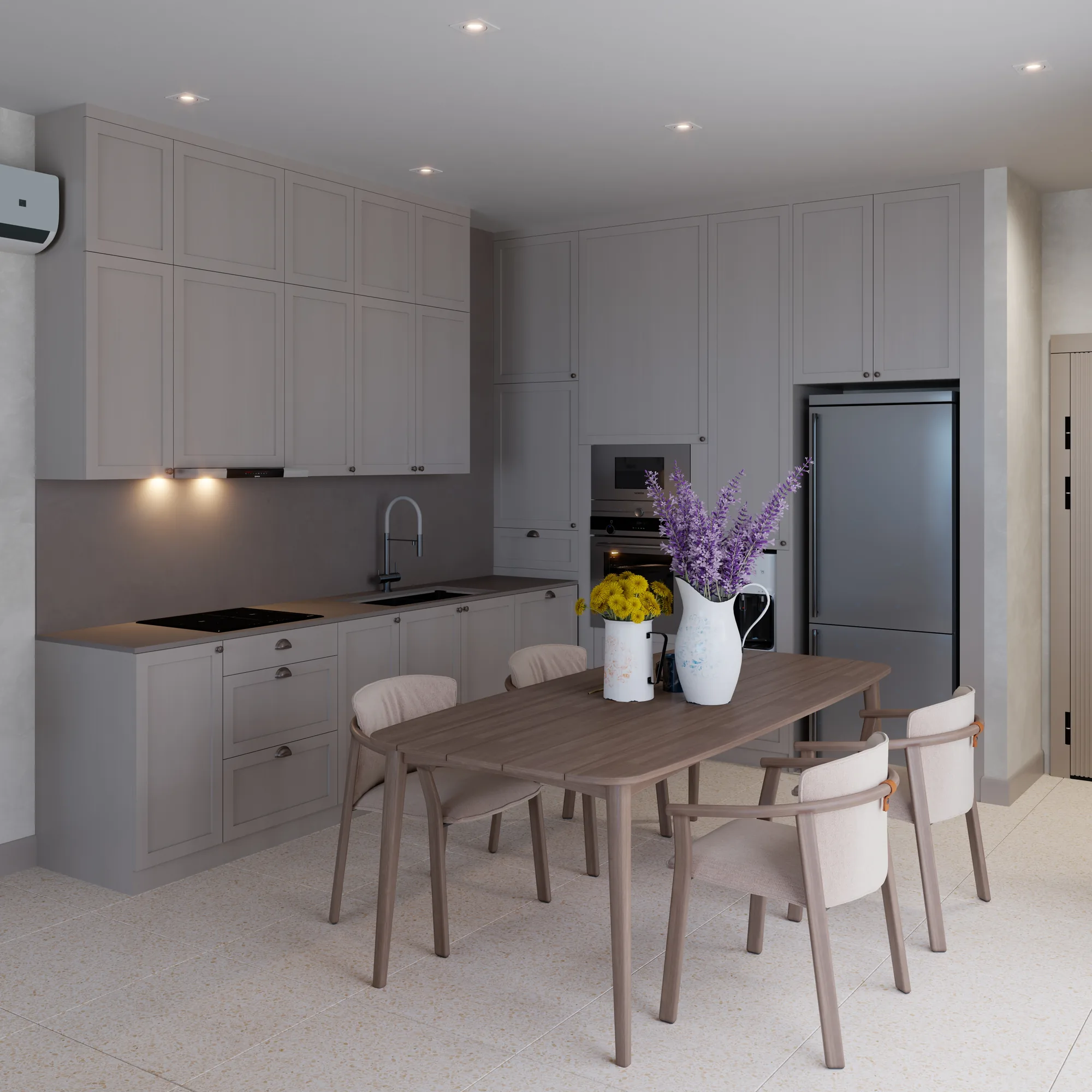 2+1 Penthouse, Kitchen